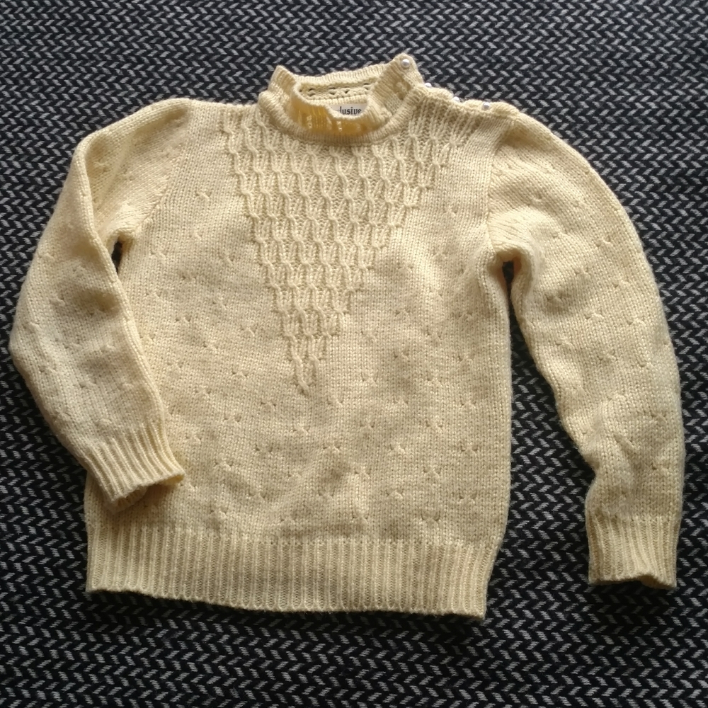 Vintage Wool Sunny Sweater